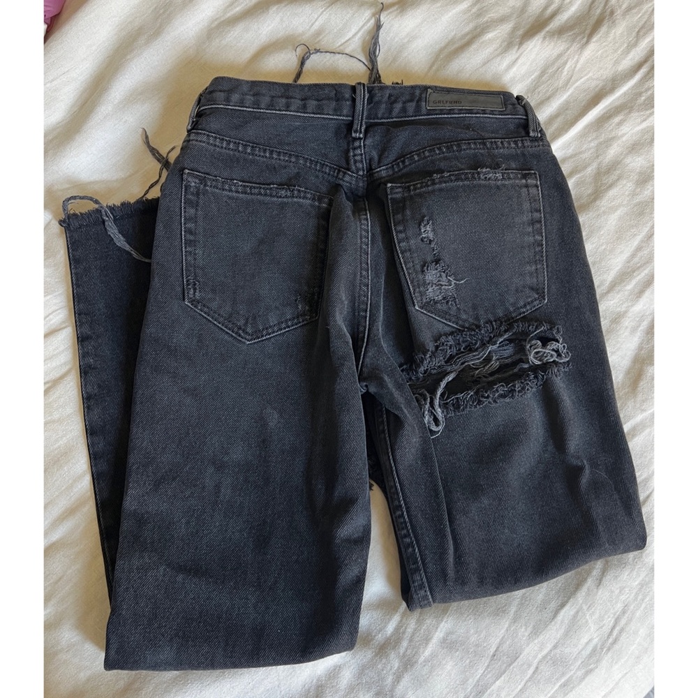 Grlfrnd Black Distressed Jeans - Picture 5 of 5